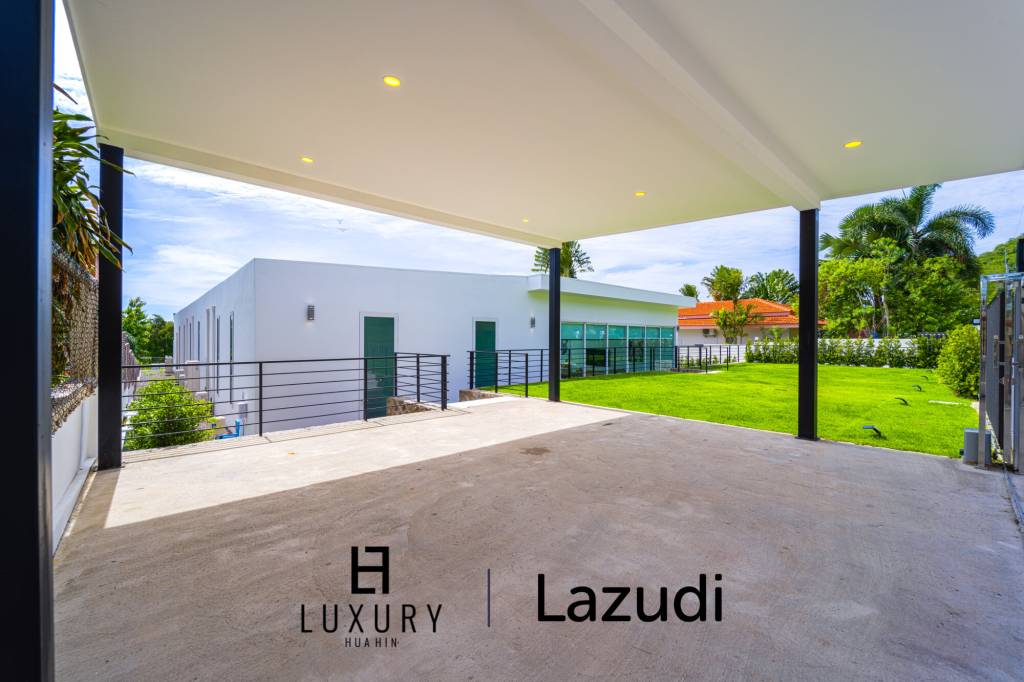 ปาล์มฮิลส์: บ้านเดี่ยวติดสนามกอล์ฟสุดพิเศษ 4 ห้องนอน บนที่ดิน 1,150 ตร.ม.