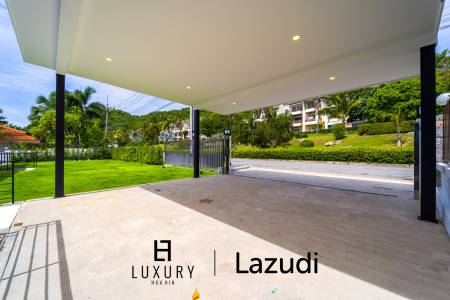 ปาล์มฮิลส์: บ้านเดี่ยวติดสนามกอล์ฟสุดพิเศษ 4 ห้องนอน บนที่ดิน 1,150 ตร.ม.