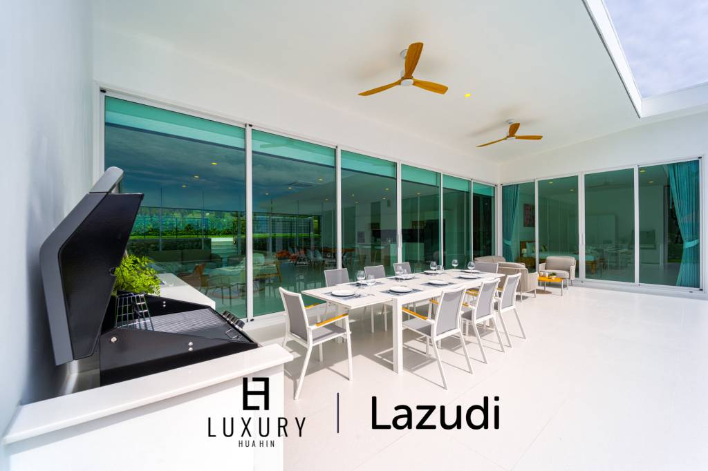 ปาล์มฮิลส์: บ้านเดี่ยวติดสนามกอล์ฟสุดพิเศษ 4 ห้องนอน บนที่ดิน 1,150 ตร.ม.