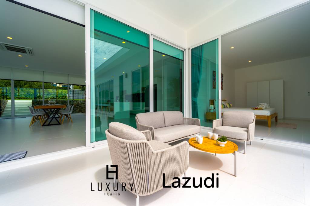 ปาล์มฮิลส์: บ้านเดี่ยวติดสนามกอล์ฟสุดพิเศษ 4 ห้องนอน บนที่ดิน 1,150 ตร.ม.