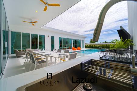 ปาล์มฮิลส์: บ้านเดี่ยวติดสนามกอล์ฟสุดพิเศษ 4 ห้องนอน บนที่ดิน 1,150 ตร.ม.