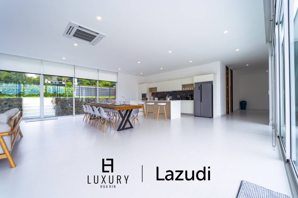 ปาล์มฮิลส์: บ้านเดี่ยวติดสนามกอล์ฟสุดพิเศษ 4 ห้องนอน บนที่ดิน 1,150 ตร.ม.