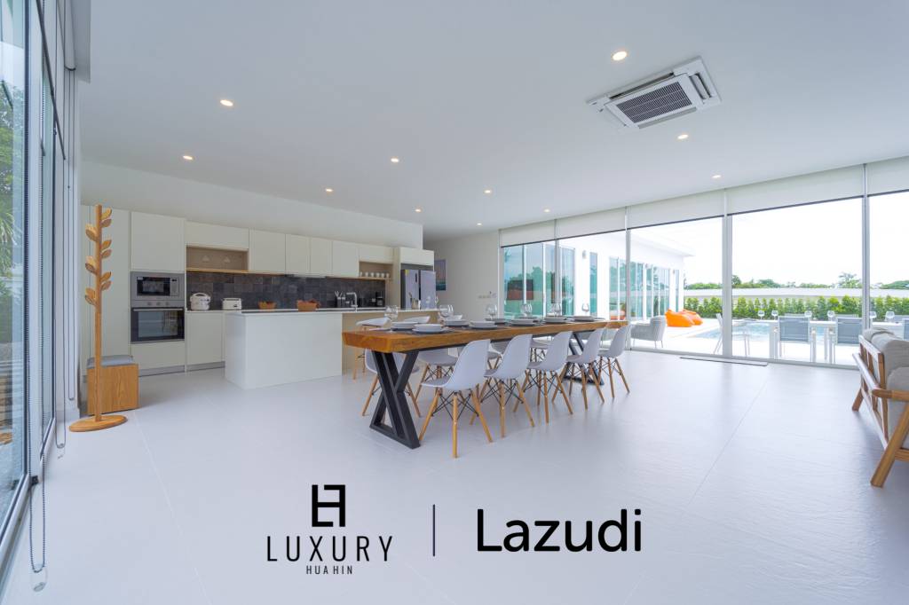 ปาล์มฮิลส์: บ้านเดี่ยวติดสนามกอล์ฟสุดพิเศษ 4 ห้องนอน บนที่ดิน 1,150 ตร.ม.