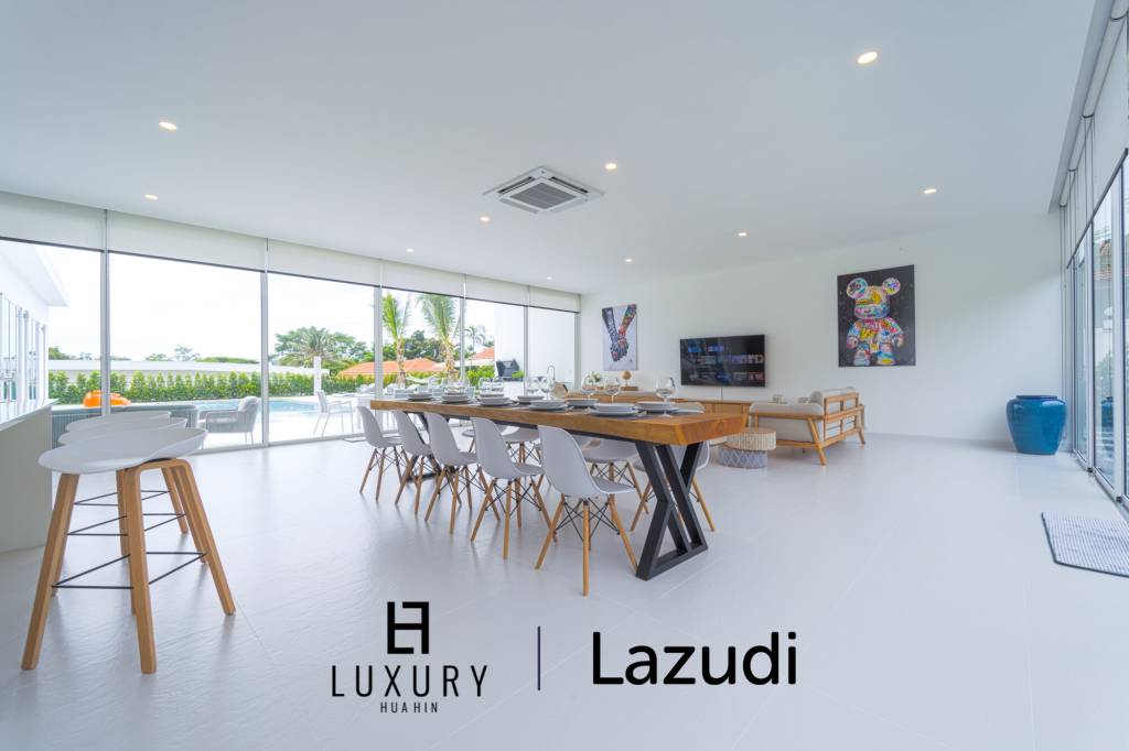 ปาล์มฮิลส์: บ้านเดี่ยวติดสนามกอล์ฟสุดพิเศษ 4 ห้องนอน บนที่ดิน 1,150 ตร.ม.