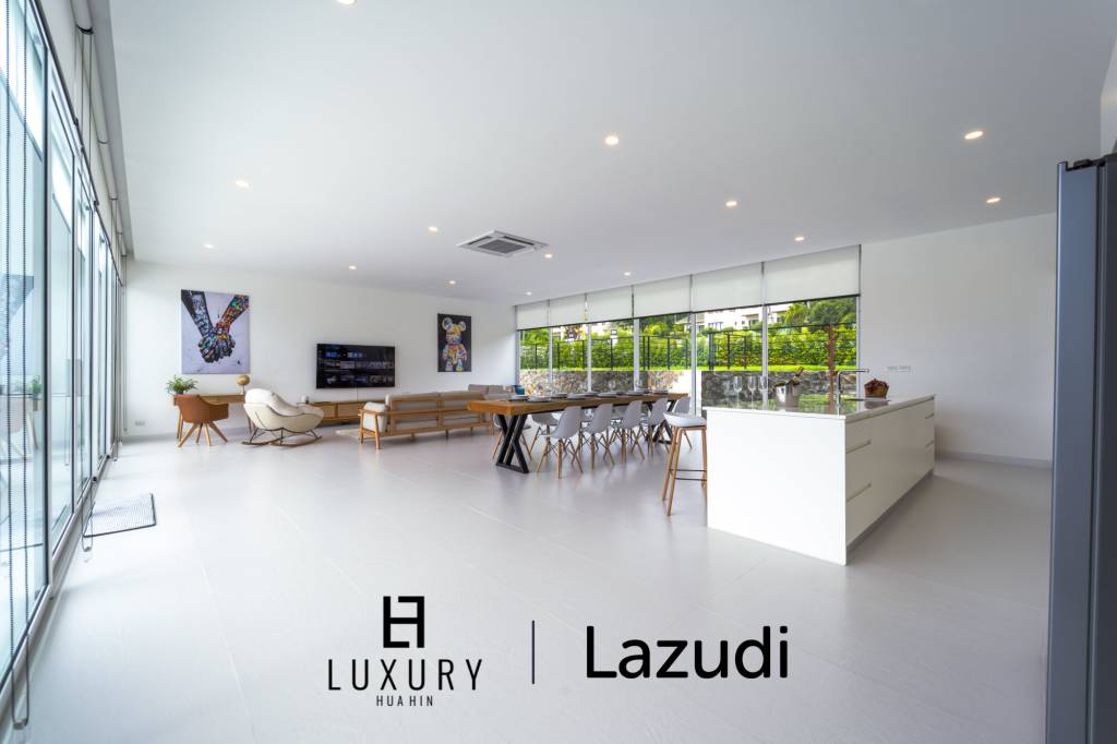 ปาล์มฮิลส์: บ้านเดี่ยวติดสนามกอล์ฟสุดพิเศษ 4 ห้องนอน บนที่ดิน 1,150 ตร.ม.