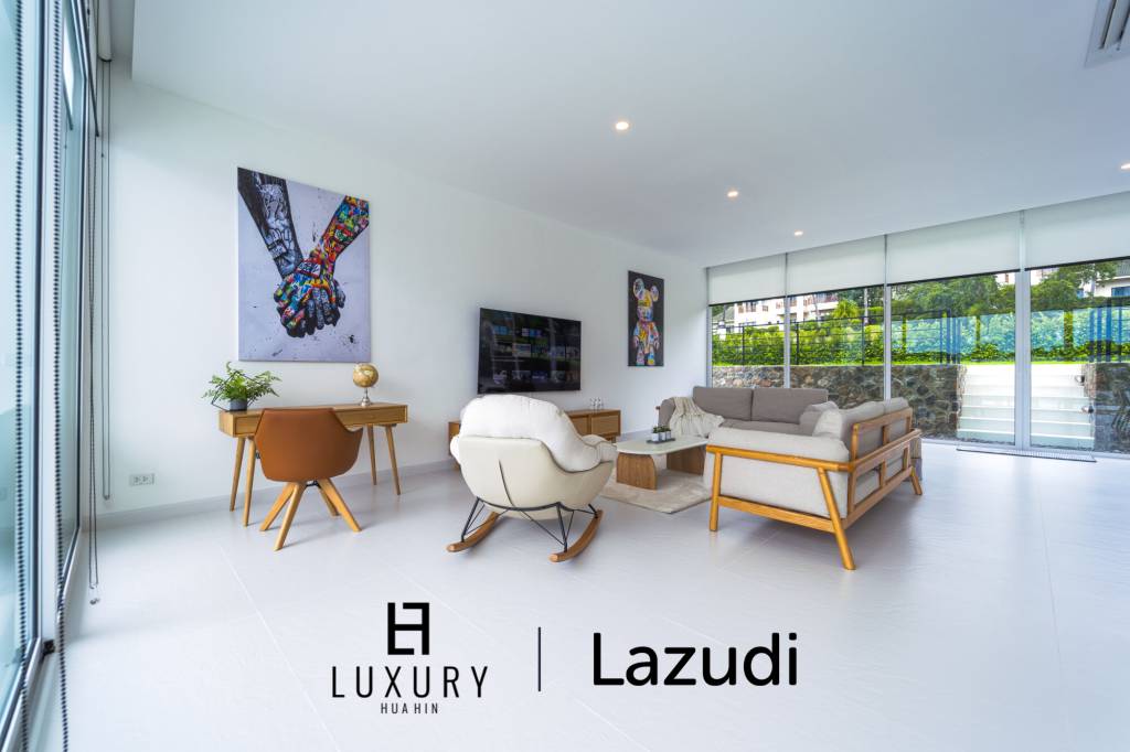 ปาล์มฮิลส์: บ้านเดี่ยวติดสนามกอล์ฟสุดพิเศษ 4 ห้องนอน บนที่ดิน 1,150 ตร.ม.