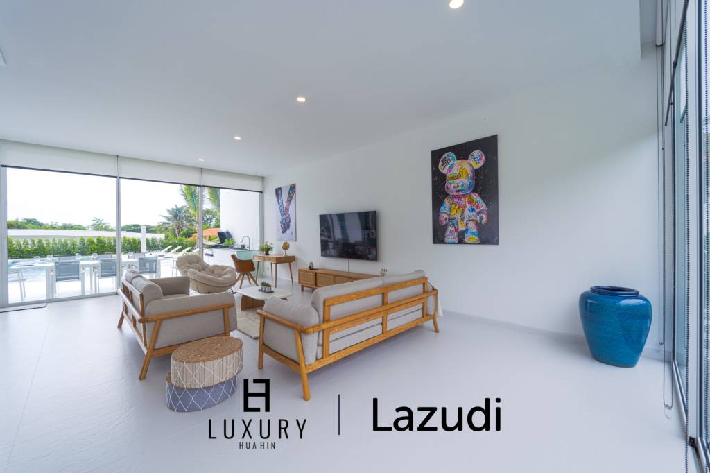 ปาล์มฮิลส์: บ้านเดี่ยวติดสนามกอล์ฟสุดพิเศษ 4 ห้องนอน บนที่ดิน 1,150 ตร.ม.