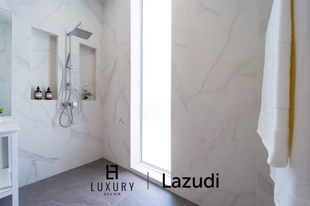 ปาล์มฮิลส์: บ้านเดี่ยวติดสนามกอล์ฟสุดพิเศษ 4 ห้องนอน บนที่ดิน 1,150 ตร.ม.