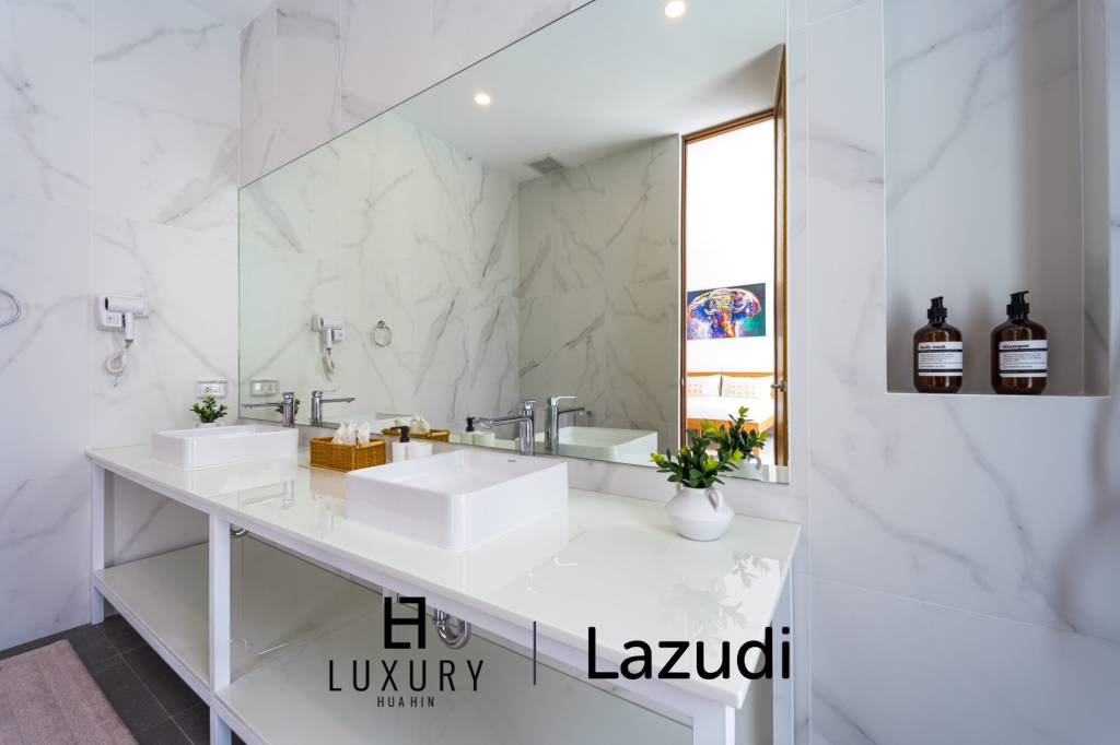 ปาล์มฮิลส์: บ้านเดี่ยวติดสนามกอล์ฟสุดพิเศษ 4 ห้องนอน บนที่ดิน 1,150 ตร.ม.