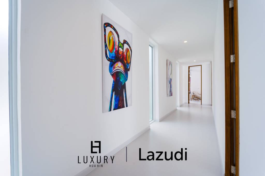 ปาล์มฮิลส์: บ้านเดี่ยวติดสนามกอล์ฟสุดพิเศษ 4 ห้องนอน บนที่ดิน 1,150 ตร.ม.