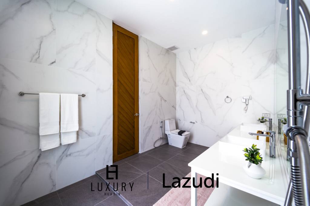 ปาล์มฮิลส์: บ้านเดี่ยวติดสนามกอล์ฟสุดพิเศษ 4 ห้องนอน บนที่ดิน 1,150 ตร.ม.