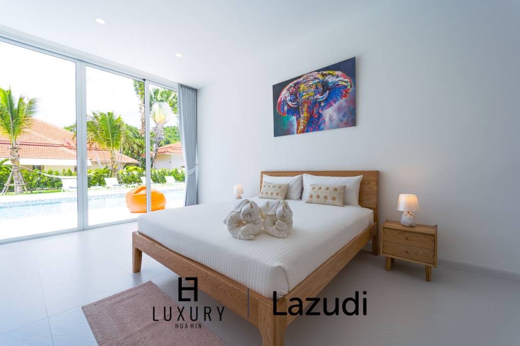 ปาล์มฮิลส์: บ้านเดี่ยวติดสนามกอล์ฟสุดพิเศษ 4 ห้องนอน บนที่ดิน 1,150 ตร.ม.