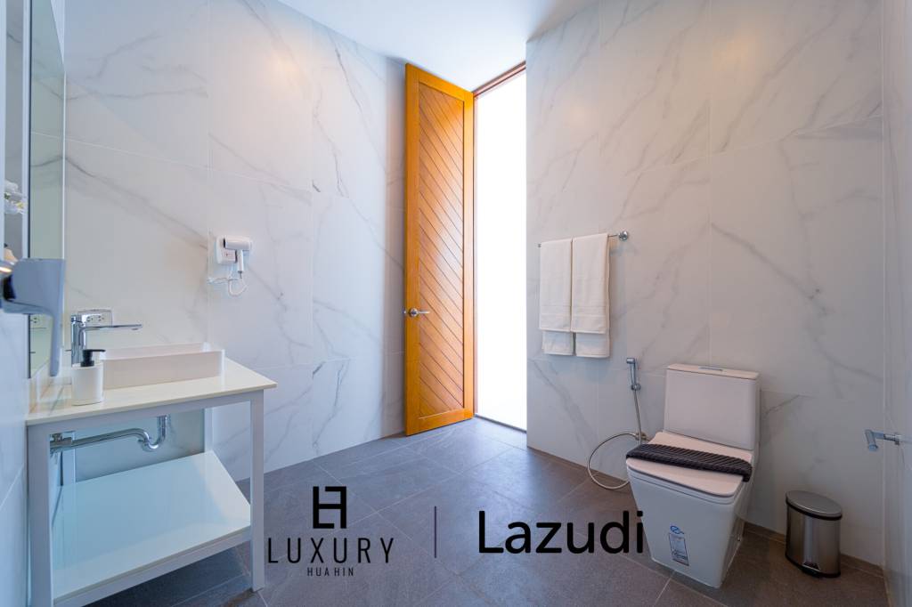 ปาล์มฮิลส์: บ้านเดี่ยวติดสนามกอล์ฟสุดพิเศษ 4 ห้องนอน บนที่ดิน 1,150 ตร.ม.