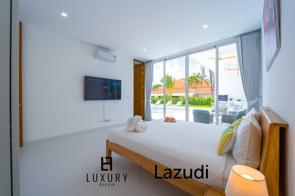 ปาล์มฮิลส์: บ้านเดี่ยวติดสนามกอล์ฟสุดพิเศษ 4 ห้องนอน บนที่ดิน 1,150 ตร.ม.