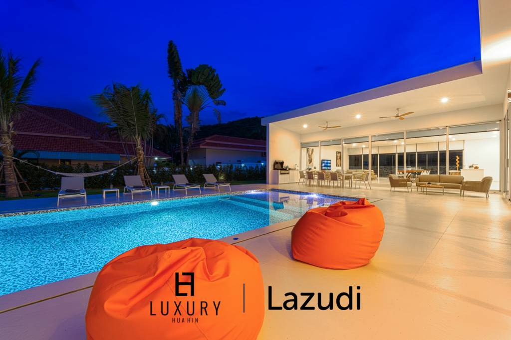 ปาล์มฮิลส์: บ้านเดี่ยวติดสนามกอล์ฟสุดพิเศษ 4 ห้องนอน บนที่ดิน 1,150 ตร.ม.