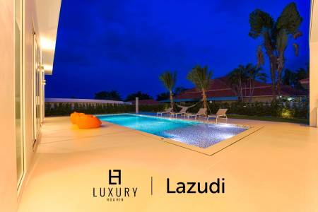 ปาล์มฮิลส์: บ้านเดี่ยวติดสนามกอล์ฟสุดพิเศษ 4 ห้องนอน บนที่ดิน 1,150 ตร.ม.