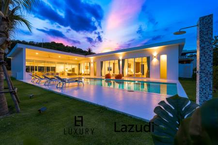 ปาล์มฮิลส์: บ้านเดี่ยวติดสนามกอล์ฟสุดพิเศษ 4 ห้องนอน บนที่ดิน 1,150 ตร.ม.