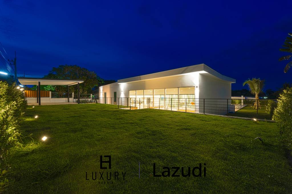 ปาล์มฮิลส์: บ้านเดี่ยวติดสนามกอล์ฟสุดพิเศษ 4 ห้องนอน บนที่ดิน 1,150 ตร.ม.