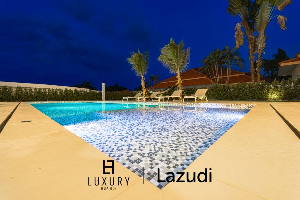 ปาล์มฮิลส์: บ้านเดี่ยวติดสนามกอล์ฟสุดพิเศษ 4 ห้องนอน บนที่ดิน 1,150 ตร.ม.