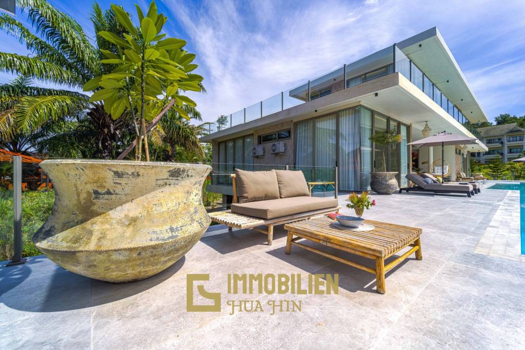 Seelage am Golfplatz / 1.600 großes Grundstück / 6 Schlafzimmer