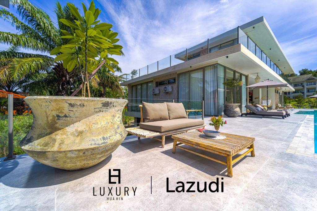 Située au bord d'un lac, à proximité d'un terrain de golf / Terrain de 1 600 m² / 6 chambres