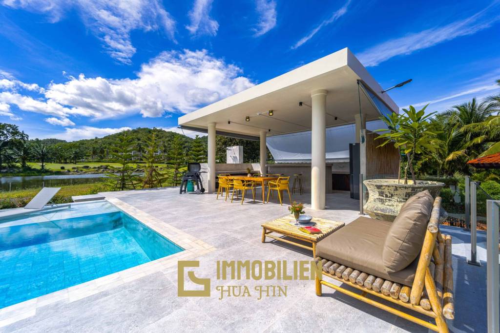 Seelage am Golfplatz / 1.600 großes Grundstück / 6 Schlafzimmer