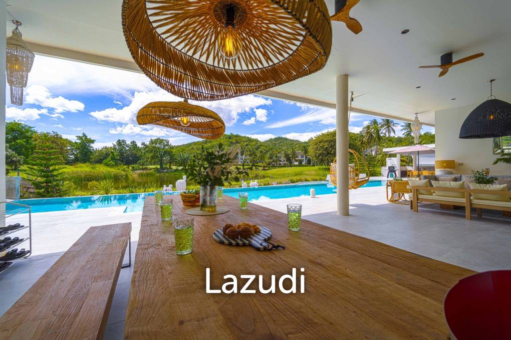 Exclusive Waterfront Villa: 6-Bed Luxury at Palm Hills Golf Club