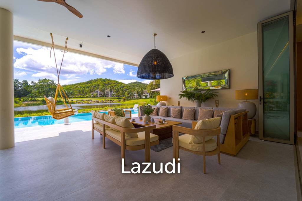 Exclusive Waterfront Villa: 6-Bed Luxury at Palm Hills Golf Club