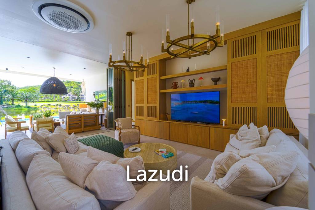 Exclusive Waterfront Villa: 6-Bed Luxury at Palm Hills Golf Club
