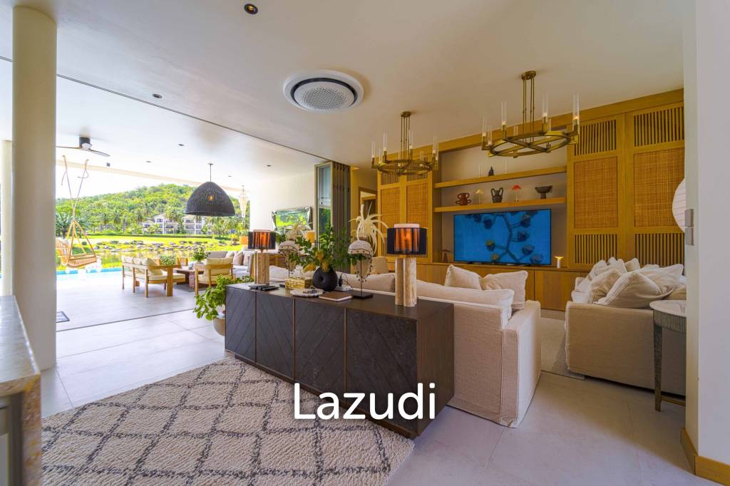 Exclusive Waterfront Villa: 6-Bed Luxury at Palm Hills Golf Club