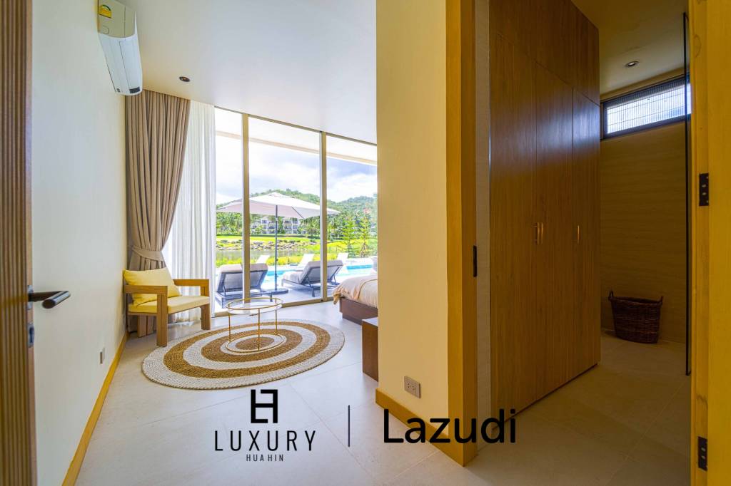 Située au bord d'un lac, à proximité d'un terrain de golf / Terrain de 1 600 m² / 6 chambres