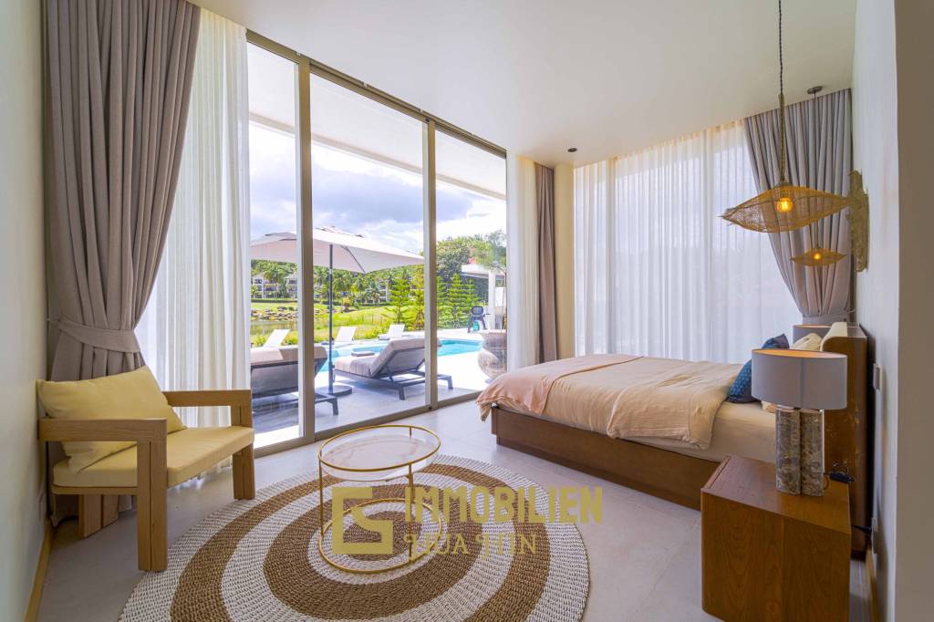 Seelage am Golfplatz / 1.600 großes Grundstück / 6 Schlafzimmer