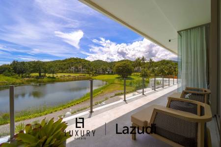 Située au bord d'un lac, à proximité d'un terrain de golf / Terrain de 1 600 m² / 6 chambres