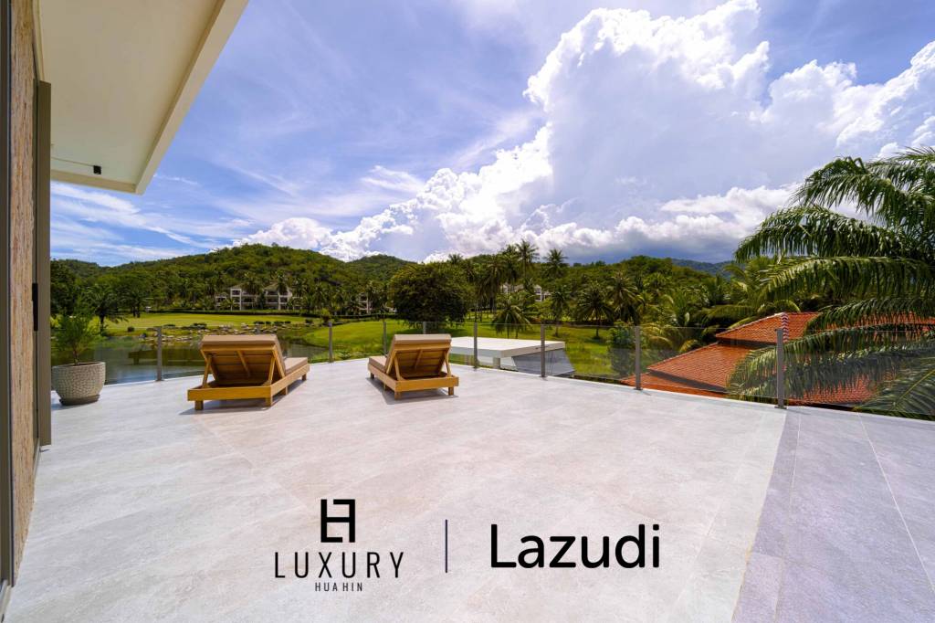 Située au bord d'un lac, à proximité d'un terrain de golf / Terrain de 1 600 m² / 6 chambres