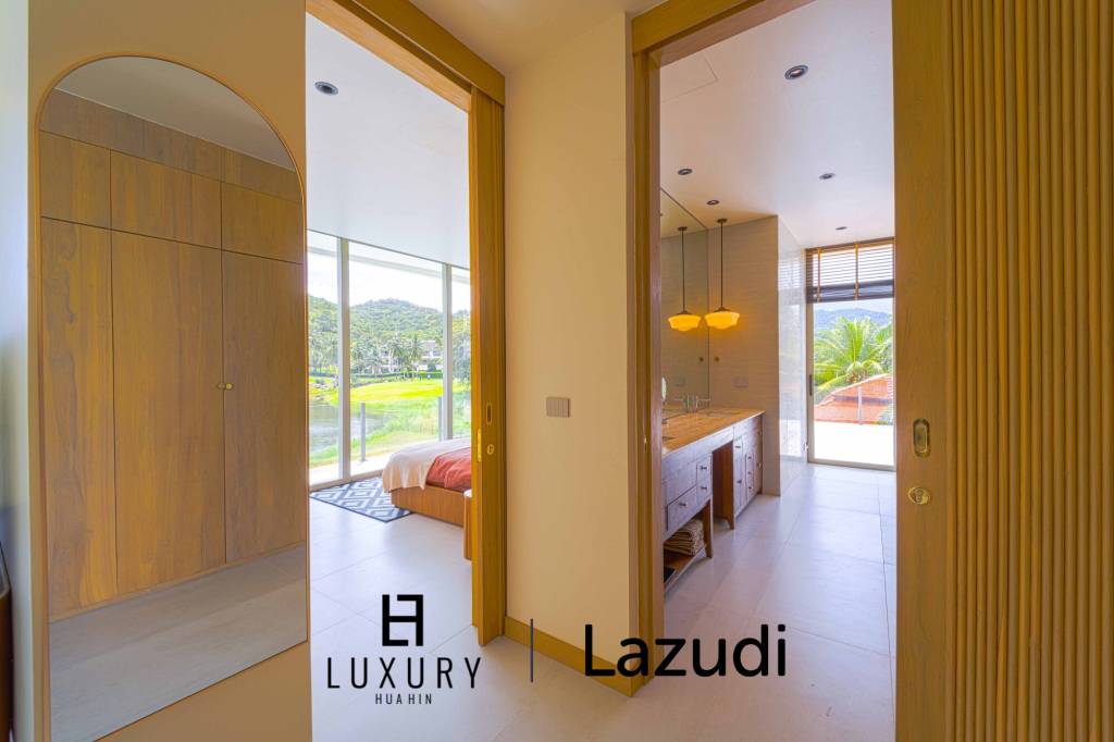 Située au bord d'un lac, à proximité d'un terrain de golf / Terrain de 1 600 m² / 6 chambres