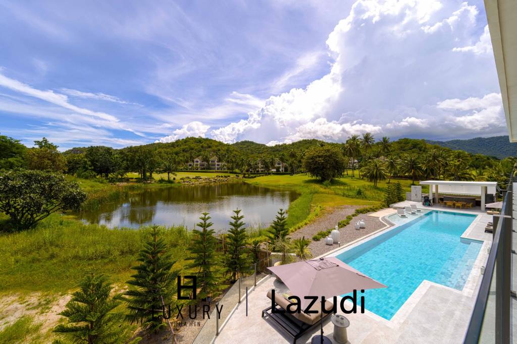 Située au bord d'un lac, à proximité d'un terrain de golf / Terrain de 1 600 m² / 6 chambres