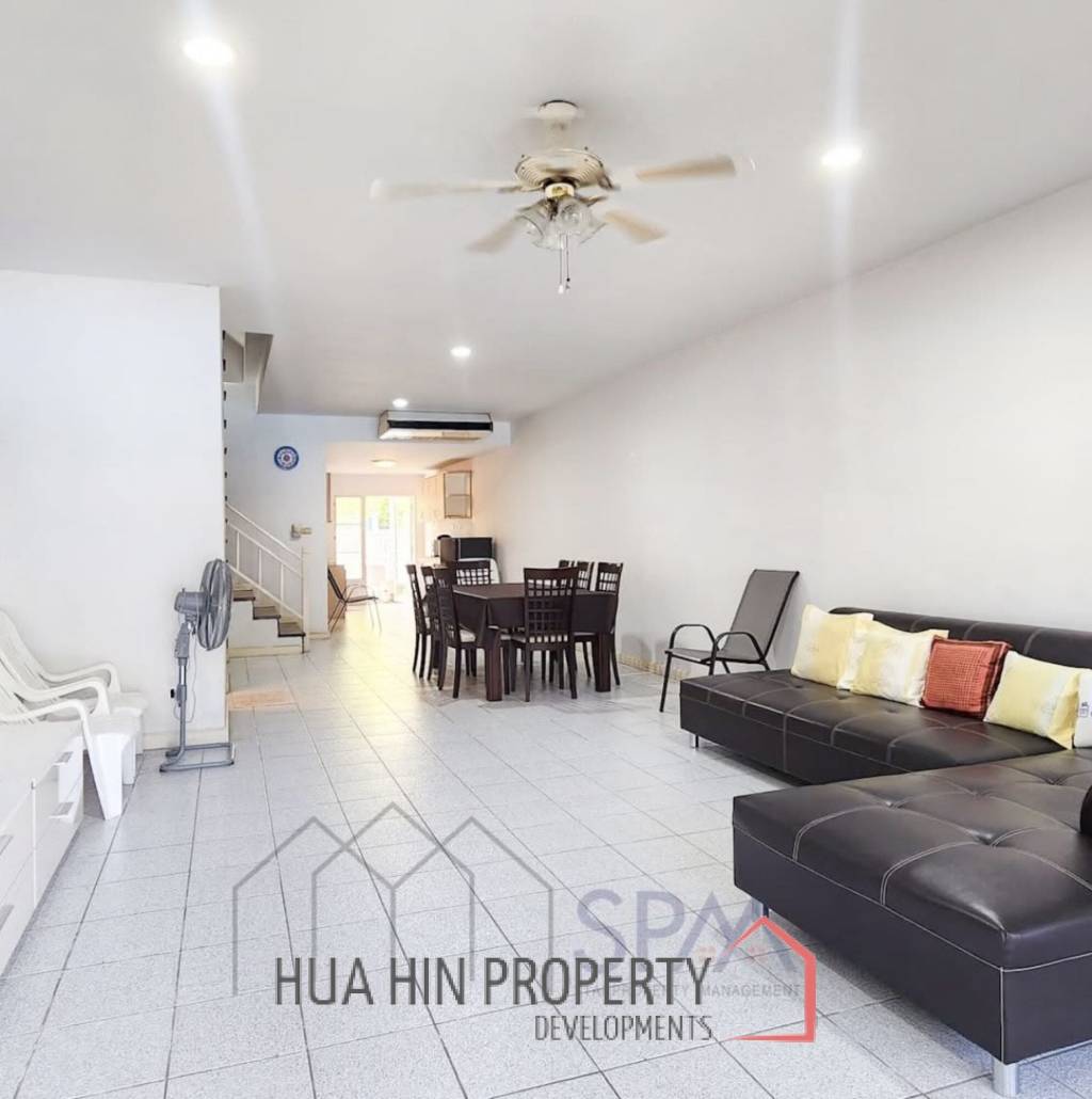 BAAN SASUAN HUA HIN NEAR KHAO TAO (AGENT) : 3 bed town house
