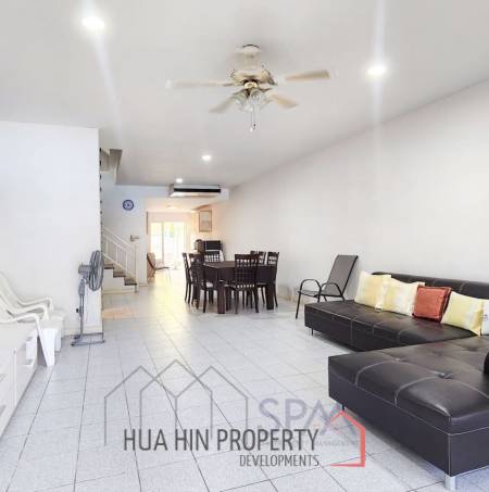 BAAN SASUAN HUA HIN NEAR KHAO TAO (AGENT) : 3 bed town house