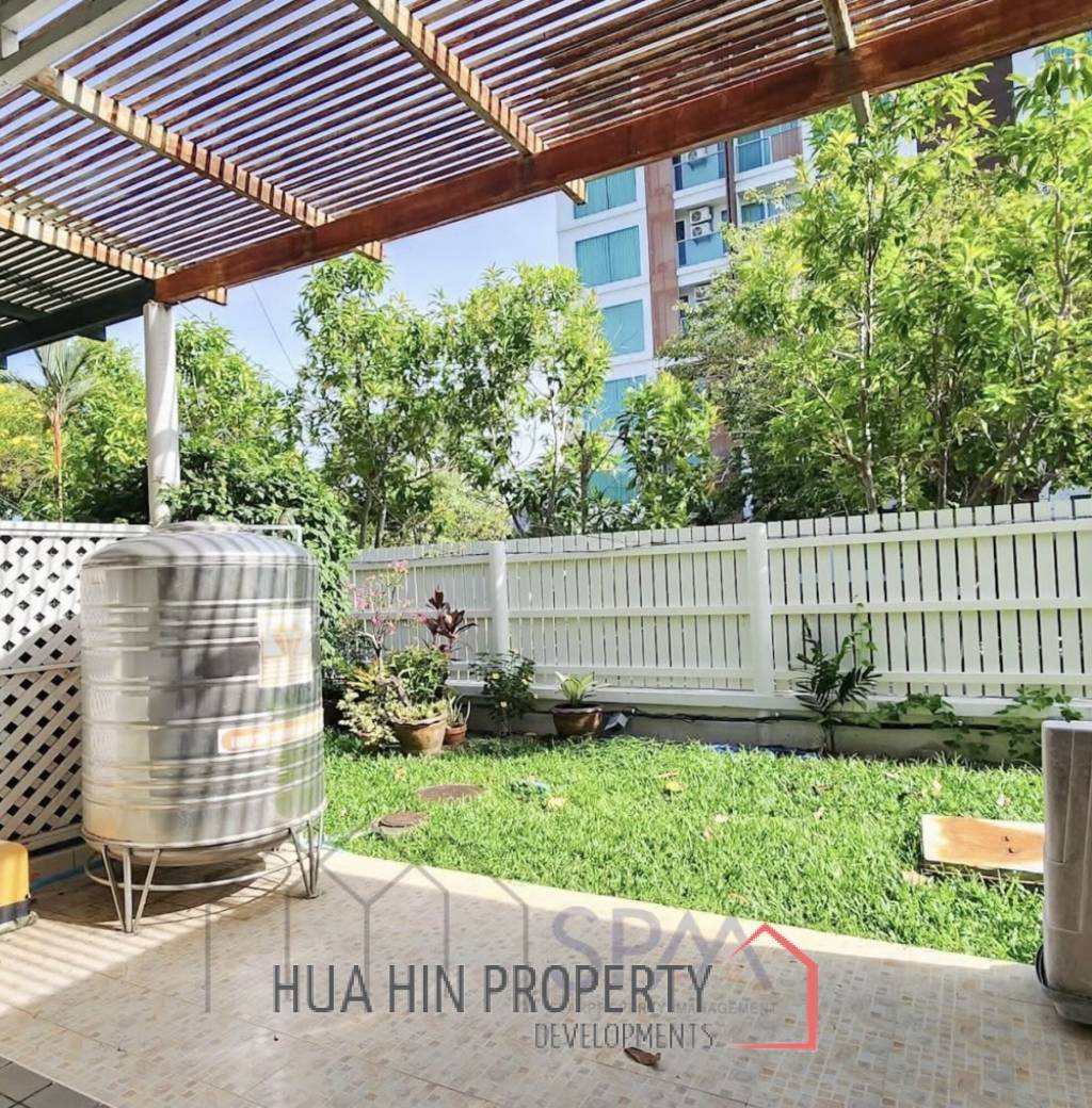 BAAN SASUAN HUA HIN NEAR KHAO TAO (AGENT) : 3 bed town house