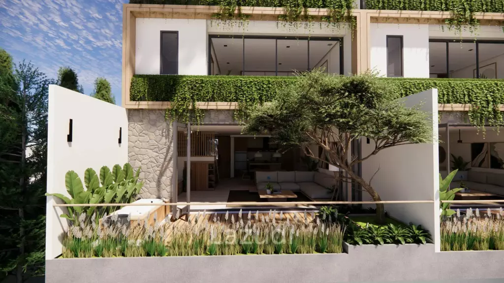2 Bed 3 Bath 219 SQ.M Kahli Terraces in Choeng Thale: Modern Townhouse Living