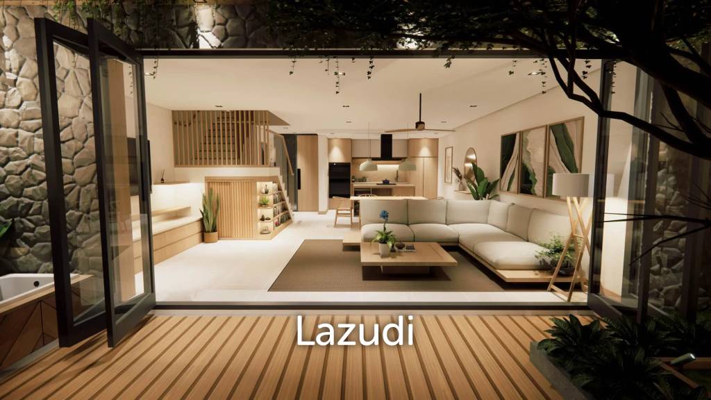 2 Bed 3 Bath 219 SQ.M Kahli Terraces in Choeng Thale: Modern Townhouse Living