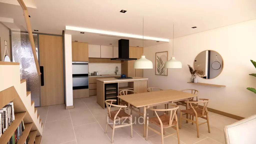 2 Bed 3 Bath 219 SQ.M Kahli Terraces in Choeng Thale: Modern Townhouse Living