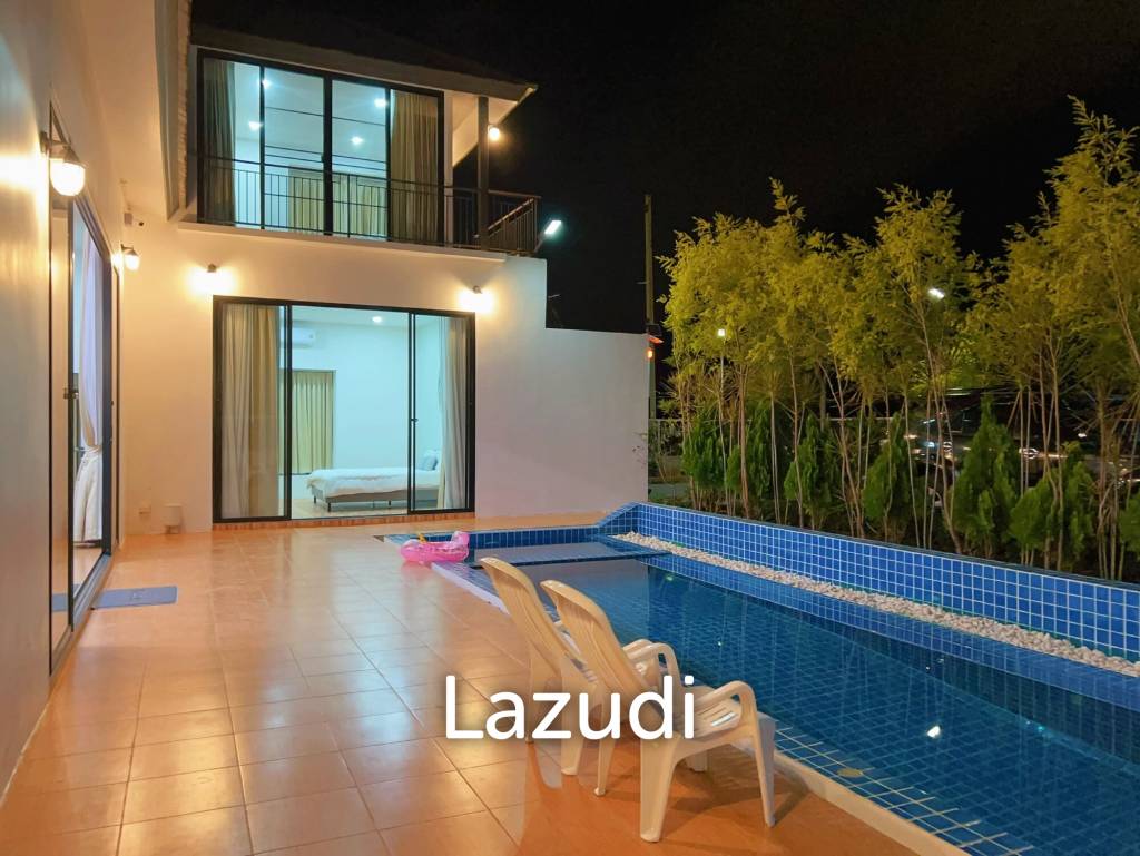 พลูวิลล่า 2 ชั้น 4 ห้องนอนพร้อมสระว่ายน้ำ วิวดอยอินทนนท์