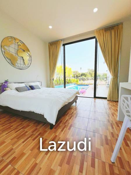 พลูวิลล่า 2 ชั้น 4 ห้องนอนพร้อมสระว่ายน้ำ วิวดอยอินทนนท์