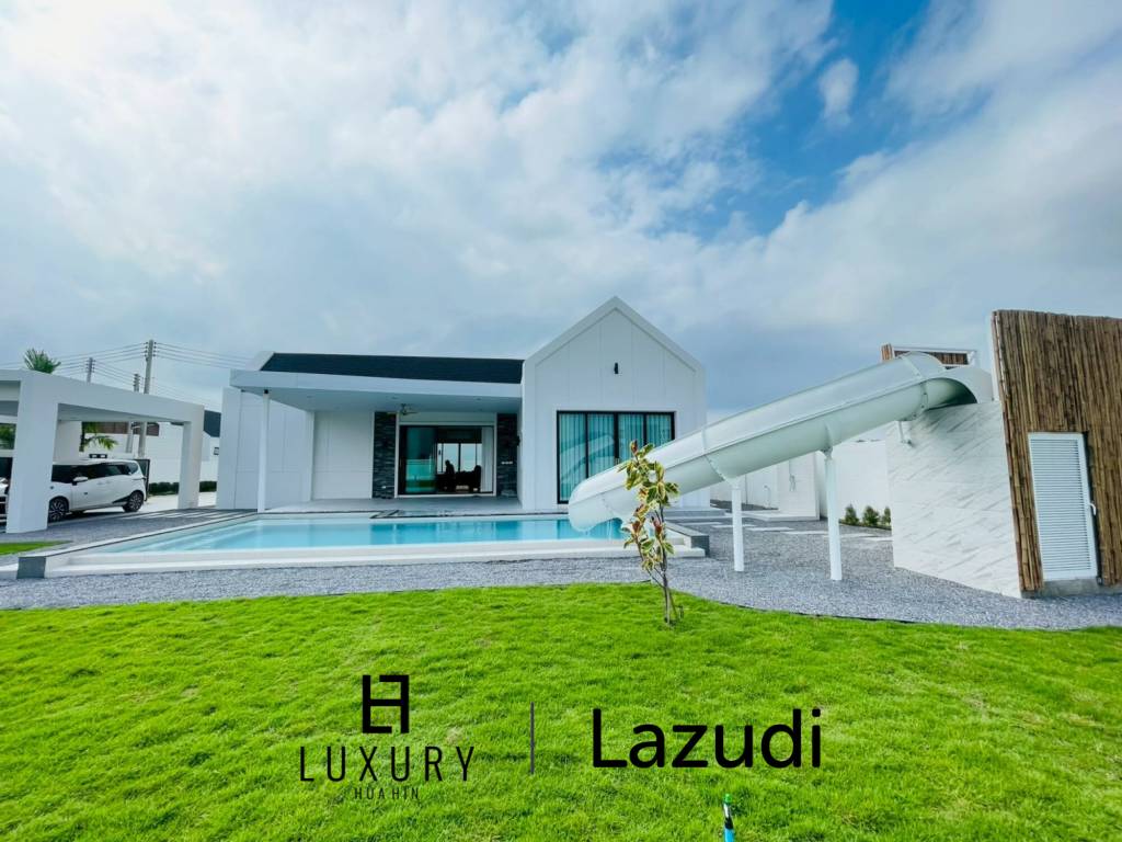 Modern 3-Bedroom Pool Villa near Black Mountain, Hua Hin