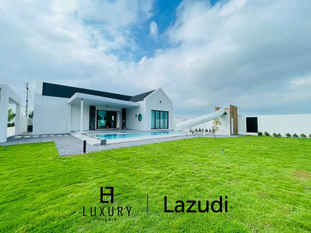 Modern 3-Bedroom Pool Villa near Black Mountain, Hua Hin