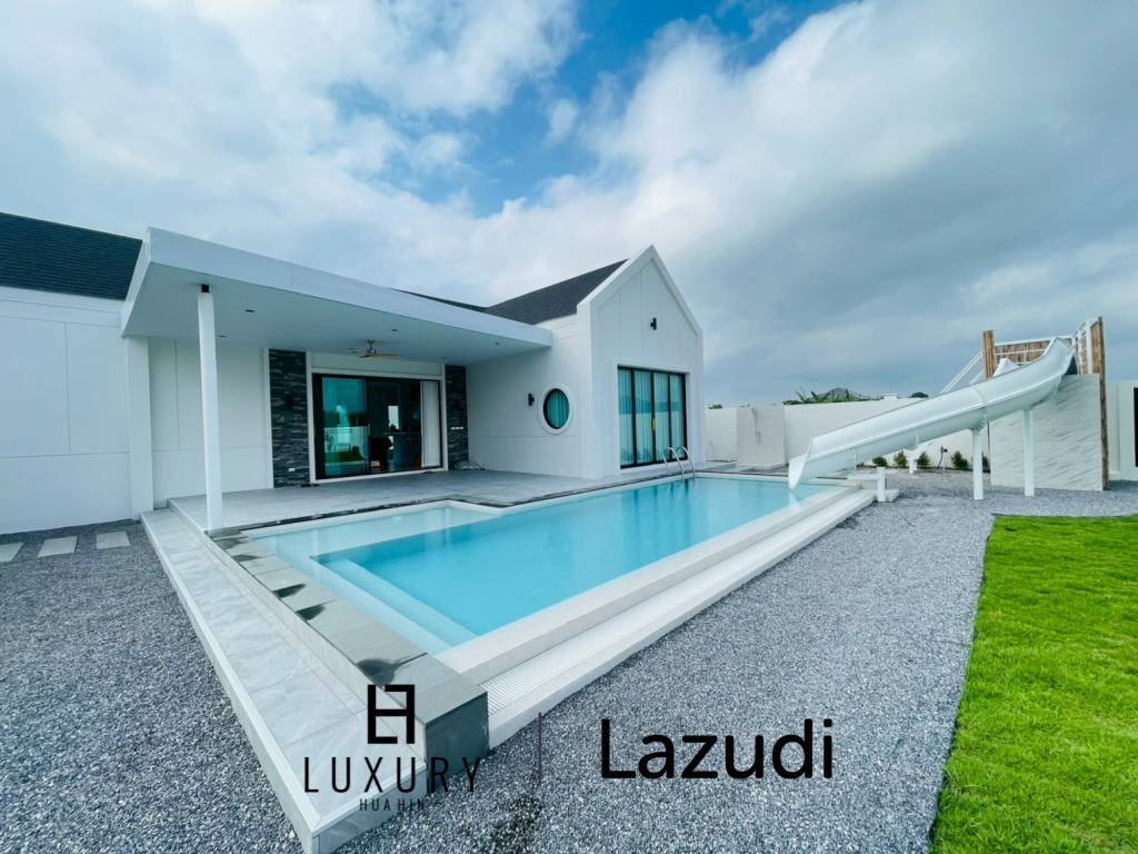 Modern 3-Bedroom Pool Villa near Black Mountain, Hua Hin