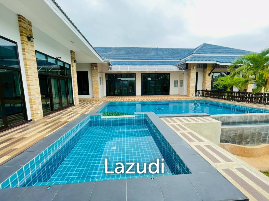 Grand 5-Bedroom Lakefront Pool Villa in Hin Lek Fai, Hua Hin