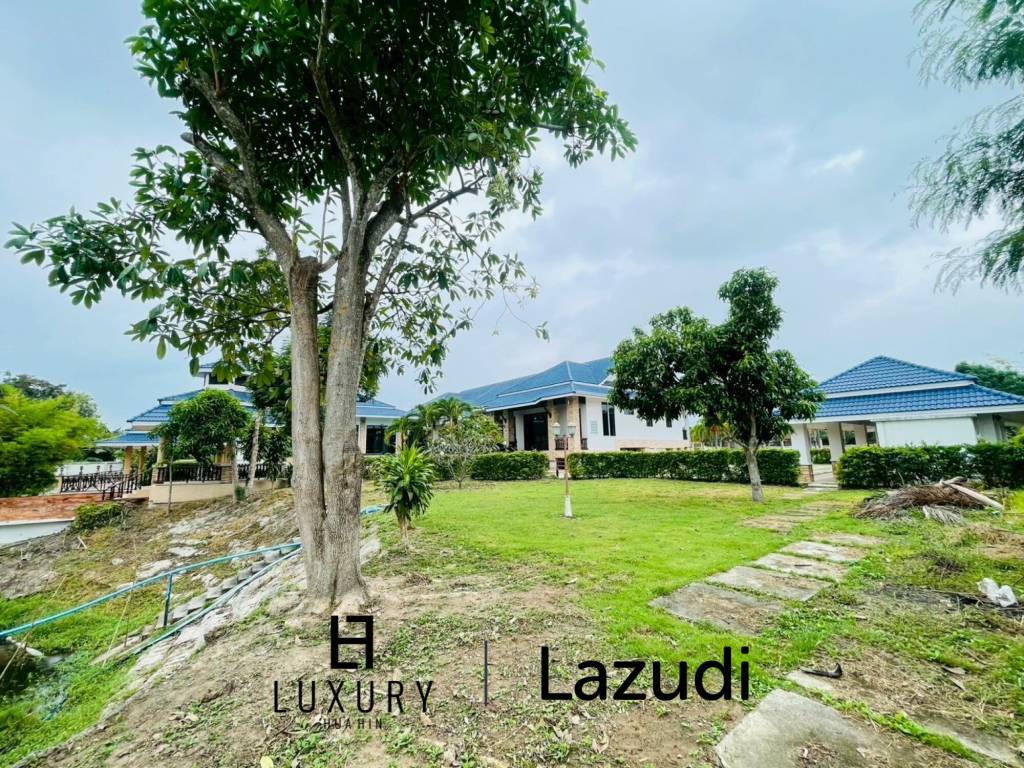 Grand 5-Bedroom Lakefront Pool Villa in Hin Lek Fai, Hua Hin