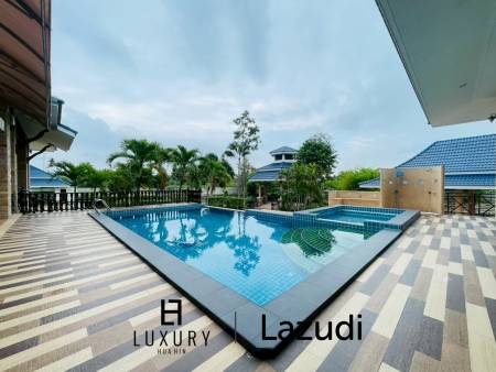 Grand 5-Bedroom Lakefront Pool Villa in Hin Lek Fai, Hua Hin